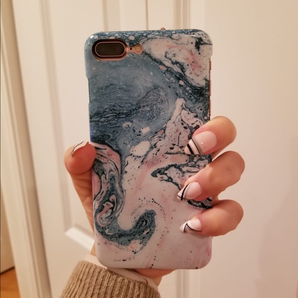 iPhone X/7/8/7PLUS/8PLUS MARBLE GREEN CASE - Picture 6 of 6